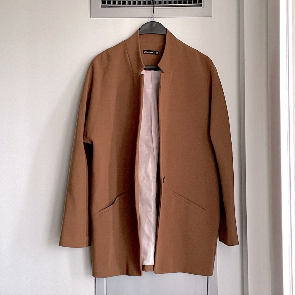 STRADIVARIUS Cognac Blazer/ Jacket
